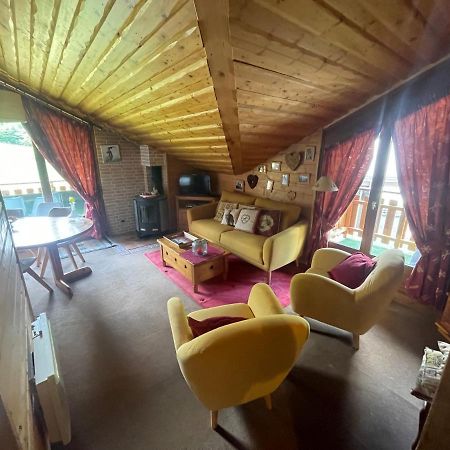 Bel Appartement Au Decor Montagnard - 80M2 لي كونتامين مونتجوا المظهر الخارجي الصورة