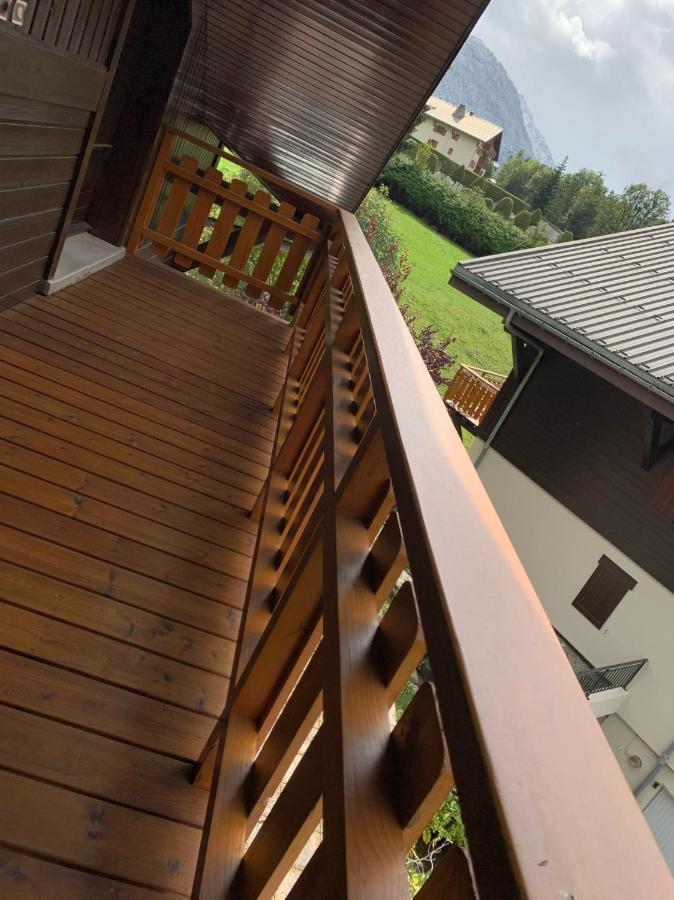 Bel Appartement Au Decor Montagnard - 80M2 لي كونتامين مونتجوا المظهر الخارجي الصورة