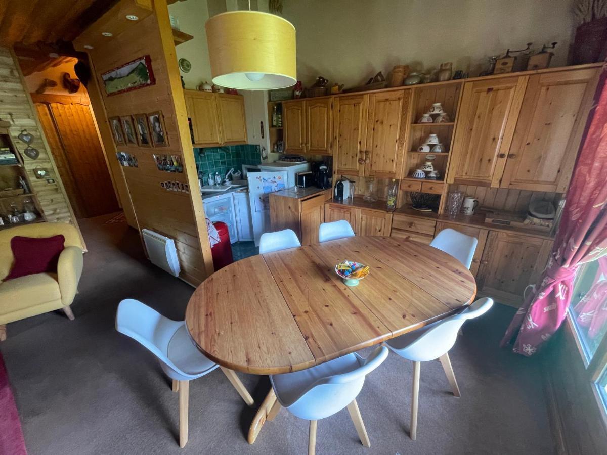 Bel Appartement Au Decor Montagnard - 80M2 لي كونتامين مونتجوا المظهر الخارجي الصورة
